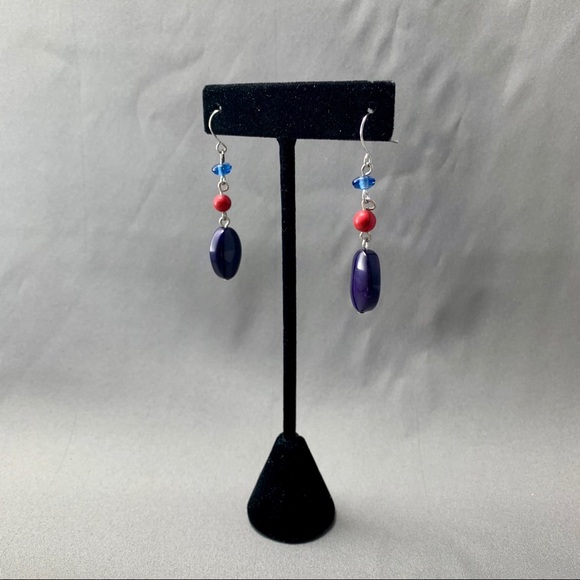 F1-74 New/Chaps/ Drop/Dangle/Casual/Earrings/Fun - Picture 3 of 4